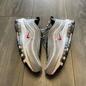 Nike Air Max 97 OG 2022 Silver Bullet Metallic DQ9131-002 Womens sz 6 Worn Once
